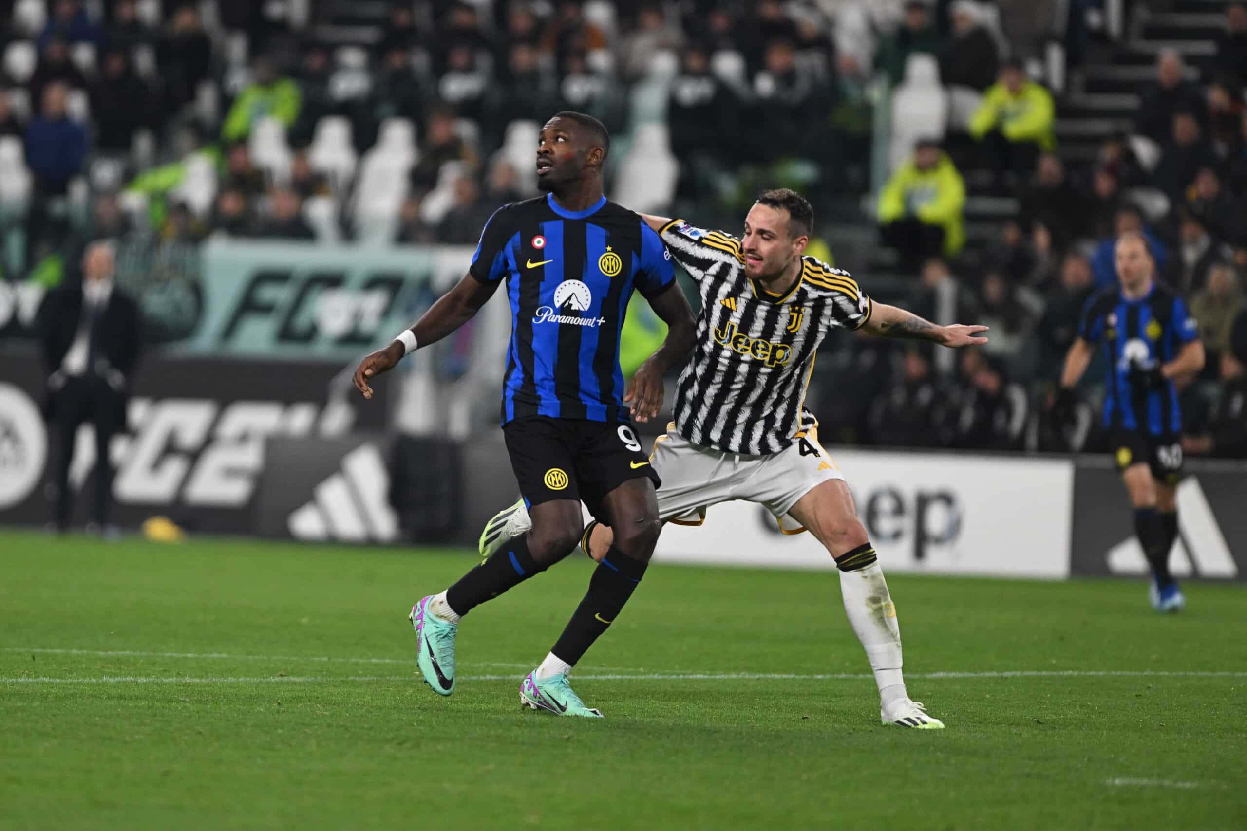 Thuram e Gatti, Juventus-Inter