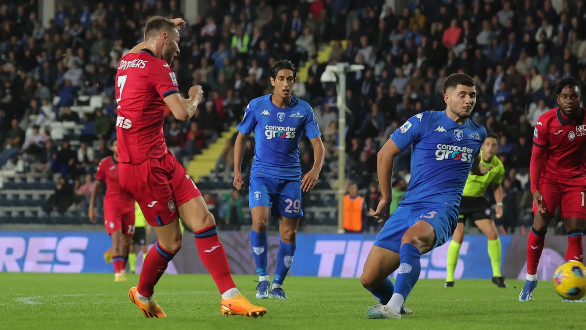 LIVE Atalanta-Empoli 1-0: fine primo tempo, decide Pasalic dal dischetto